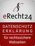 eRecht24 - Datenschutz Siegel